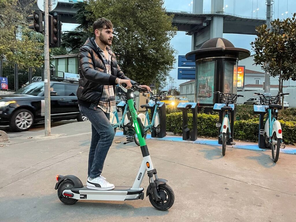 fat tire electric scooter