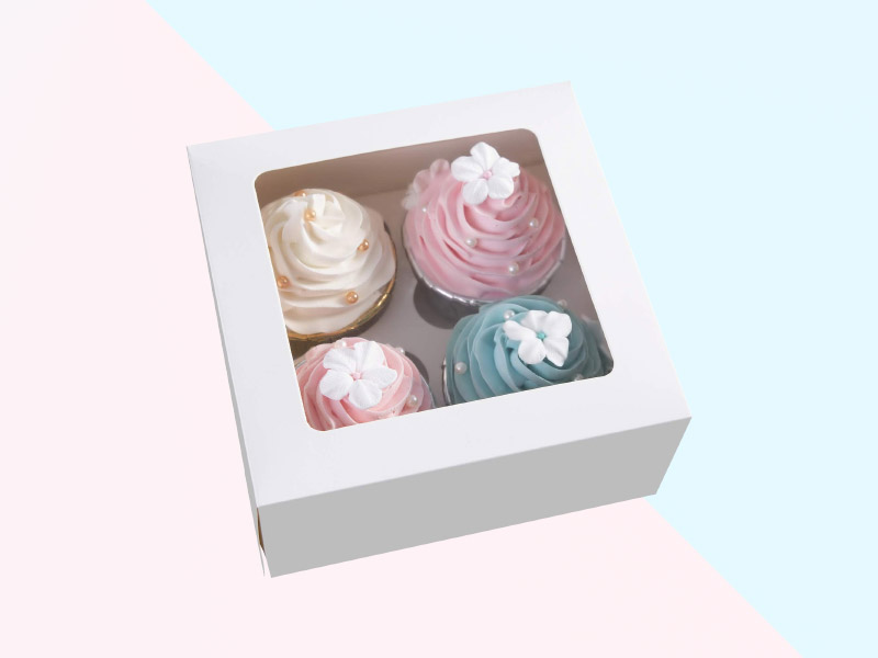 Cupcake Packaging Boxes Wholesale