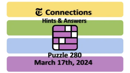 Connections NYT Hint –  Hints And Answers For Today Connections NYT Hint